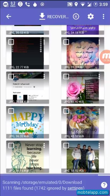 Screenshot 3 DiskDigger