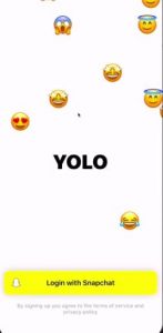 واجهة البداية برنامج Yolo
