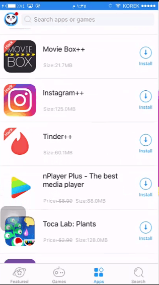 الالاف من البرامج للايفون