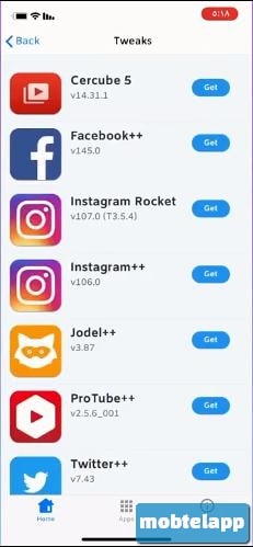 قسم Tweaks