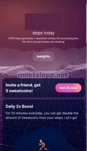 برنامج المشي بفلوس