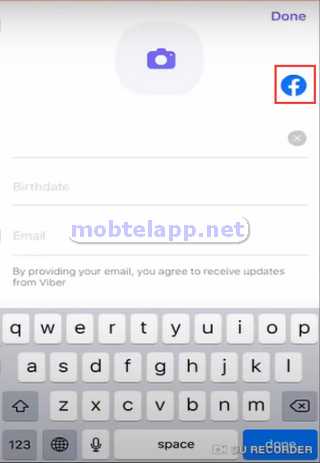 شرح برنامج فايبر للايفون1