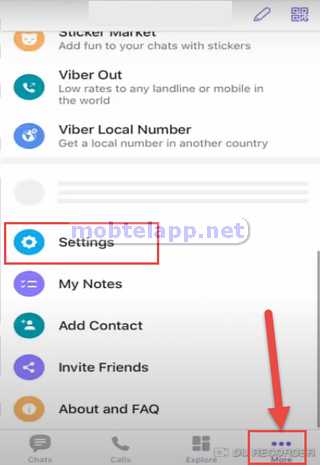 شرح برنامج فايبر للايفون33