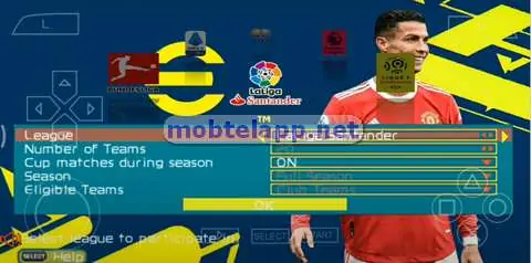 الإعدادات والخيارات التي يمكنك إجراؤها في لعبة eFootball PES: