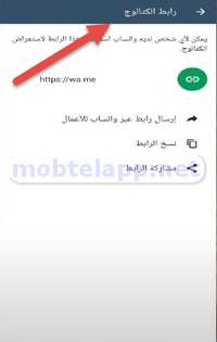 رابط كتالوج whatsapp business